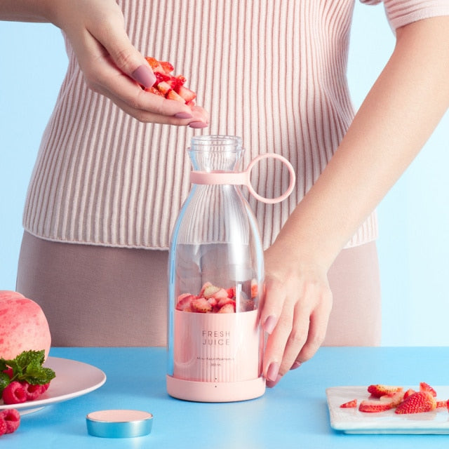 BowLift | Elegant Mini Portable Fruit Juicer Blender