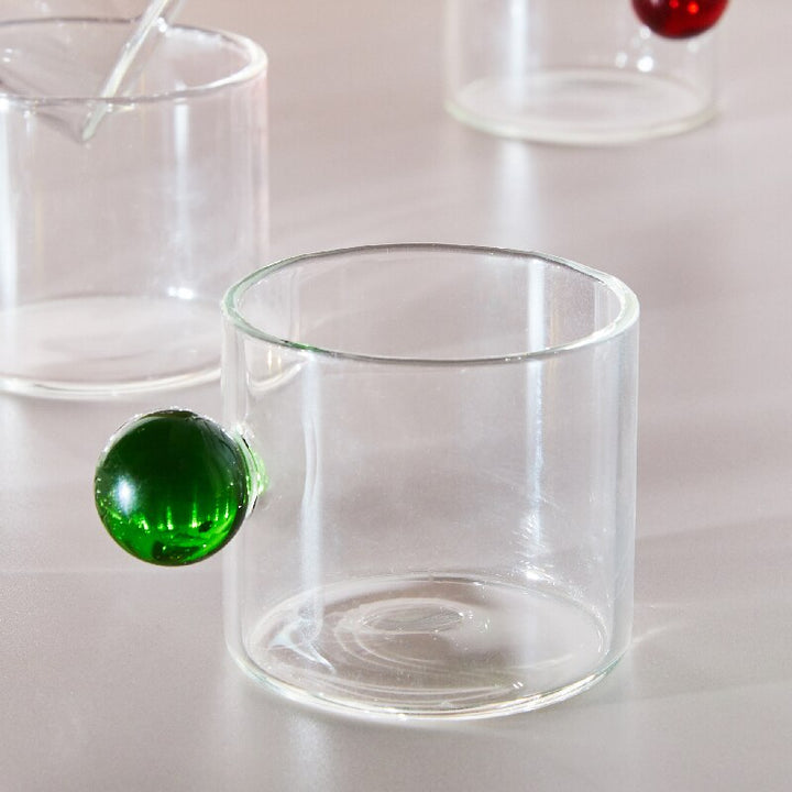 Globe Handle Glass Espresso Cup | Bowlift