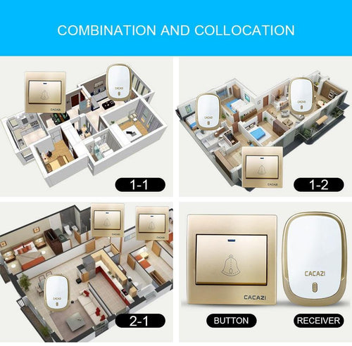 BowLift | Waterproof Cordless Wireless Doorbell
