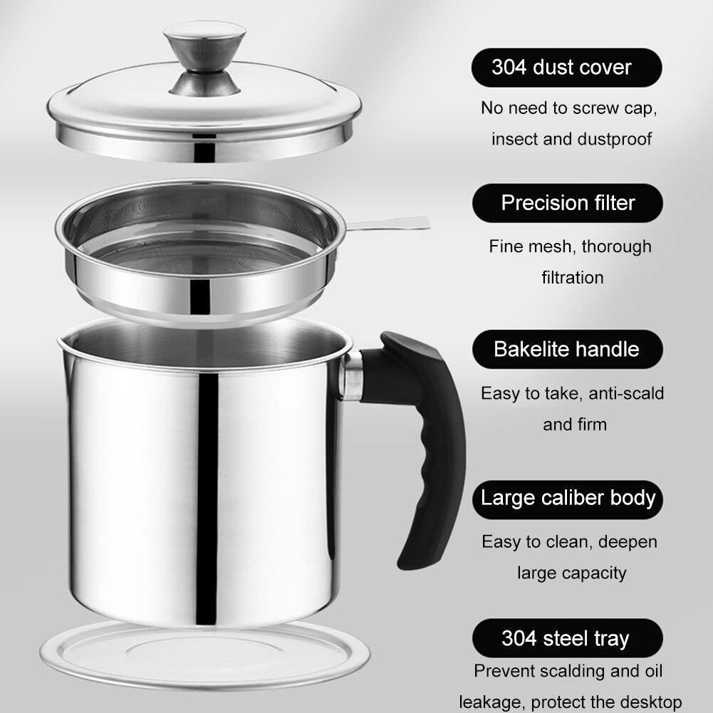 BowLift | Stainless Steel Cooking Oil Bottle Separator