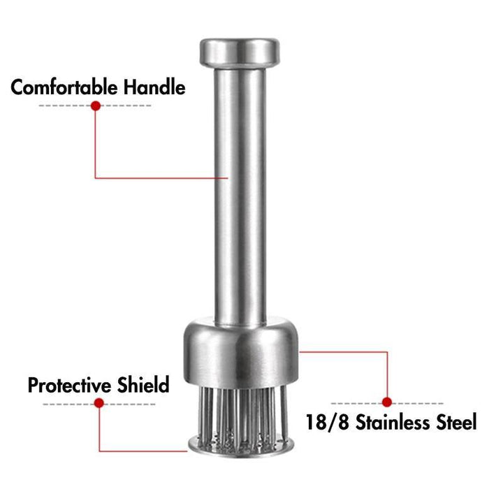 BowLift | Stainless Steel Ultra Sharp Meat Tenderizer