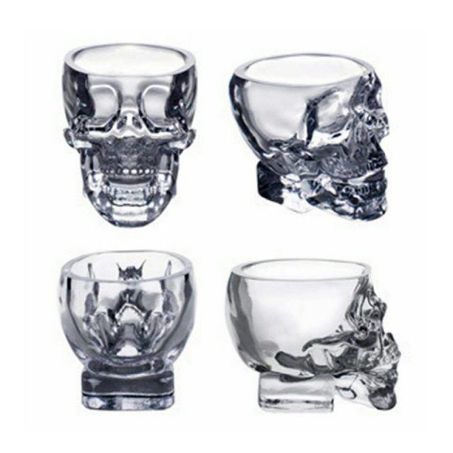 BowLift | 3D Transparent Skull Crystal Mug