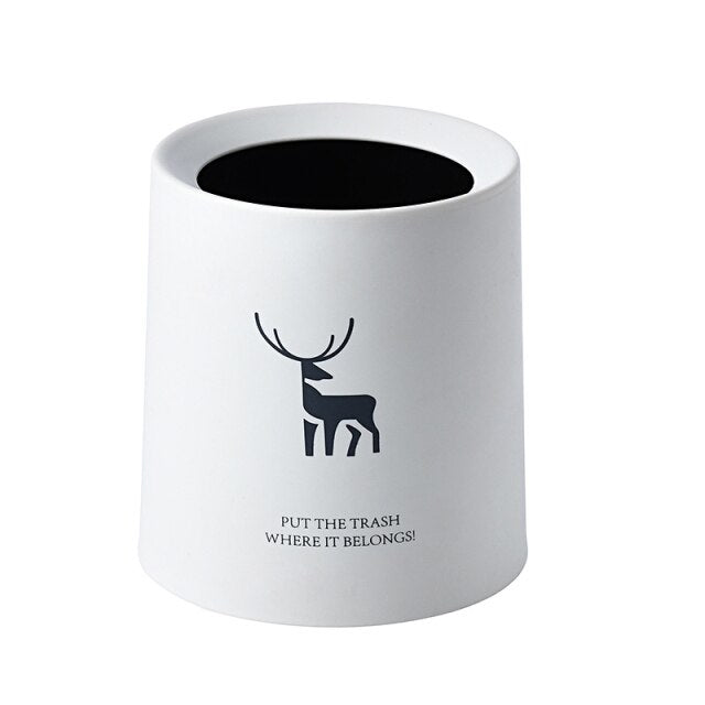 BowLift | Nordic Desktop Double-Layer Mini Trash Can