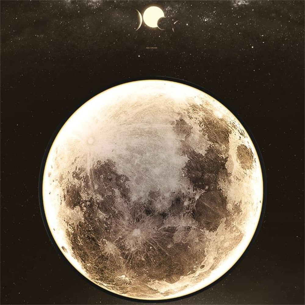BowLift | 3D LED Moon or Earth Ceiling or Wall Lamp (3 Styles) 24CM-80CM