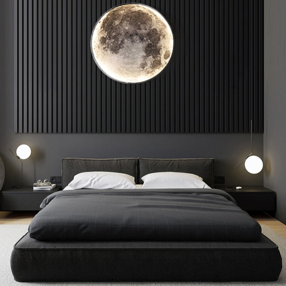 BowLift | 3D LED Moon or Earth Ceiling or Wall Lamp (3 Styles) 24CM-80CM