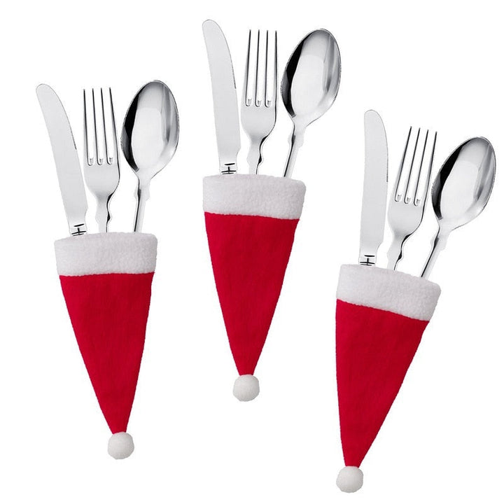 BowLift | Christmas Silverware Holder Set