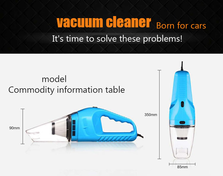BowLift | 12V Mini Car Vacuum Cleaner