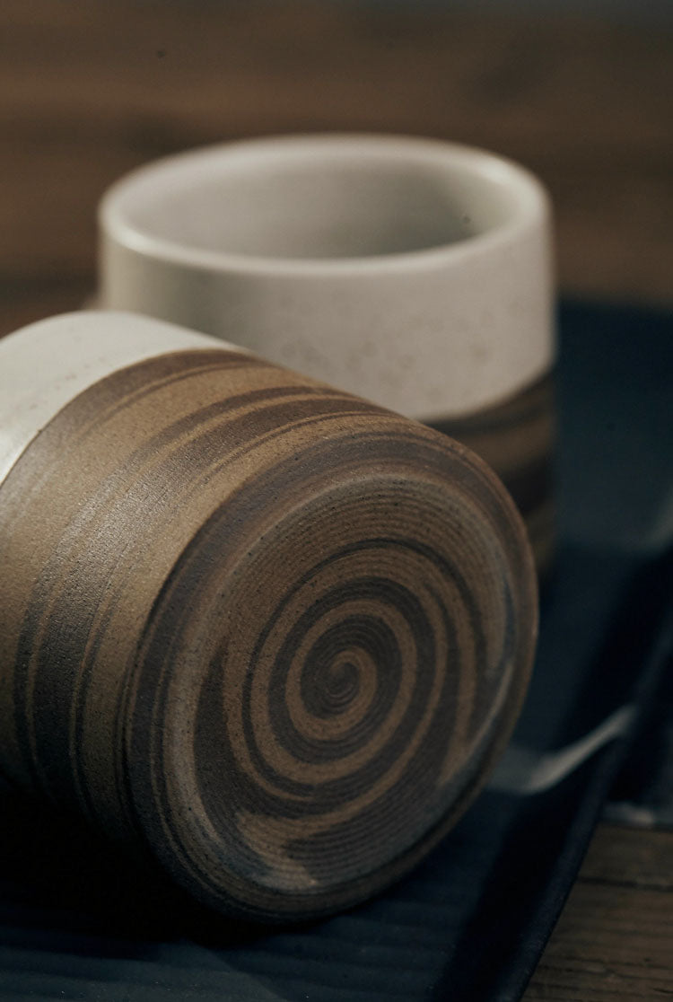 BowLift | Japanese Elegant Retro Ceramic Cup