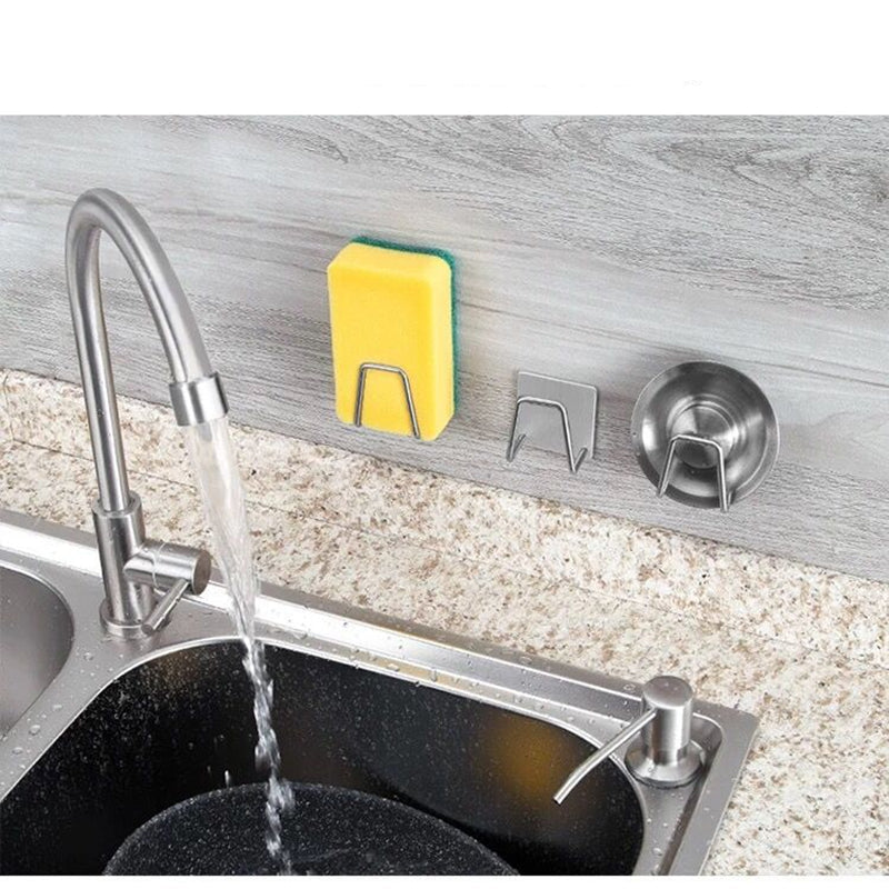 BowLift | 4pcs Stainless Steel Sink Sponge Holder