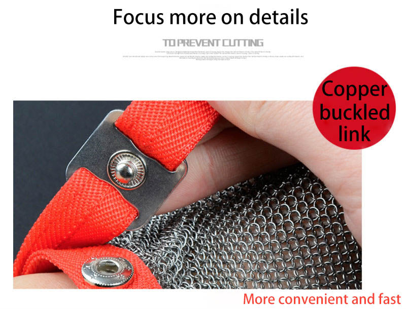 BowLift | Stainless Steel Cut Resistant Mesh Gloves