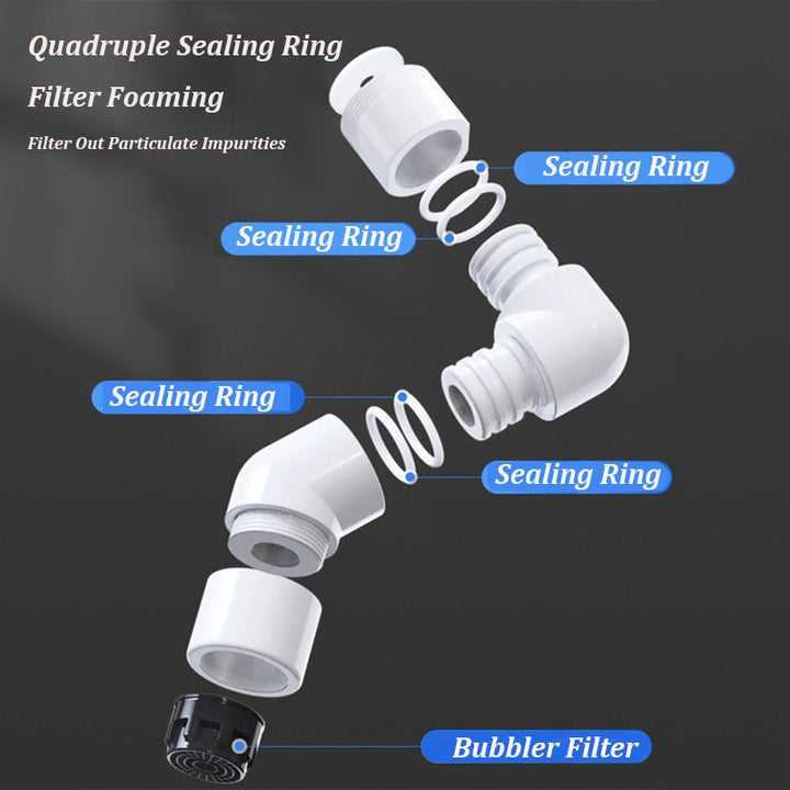 BowLift | Universal Rotatable Anti-Splash Faucet Extender