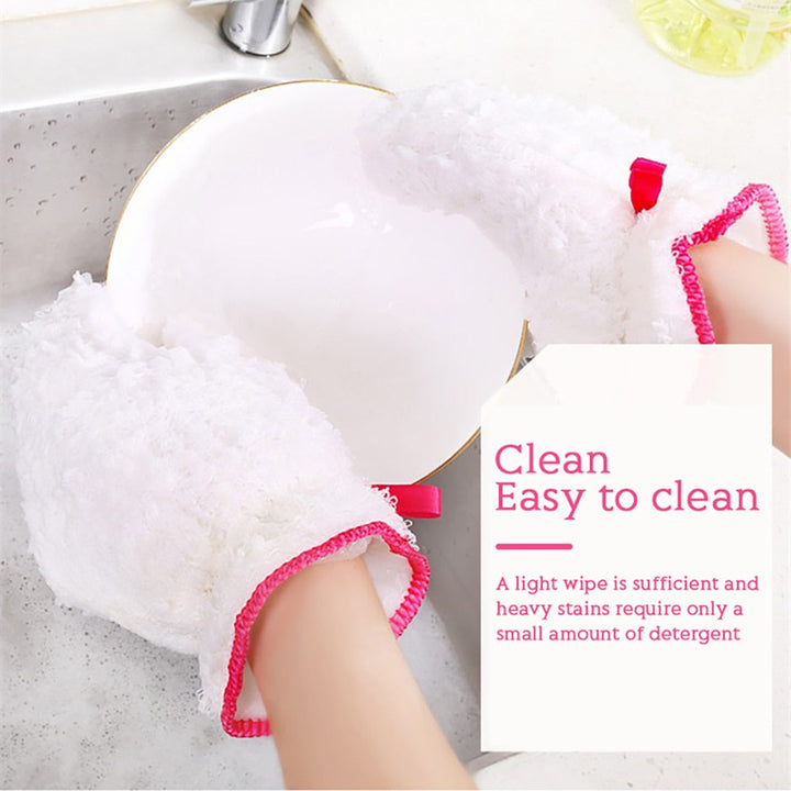 BowLift | Reusable Waterproof Fiber Dishwashing Gloves