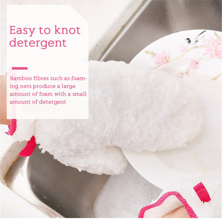 BowLift | Reusable Waterproof Fiber Dishwashing Gloves