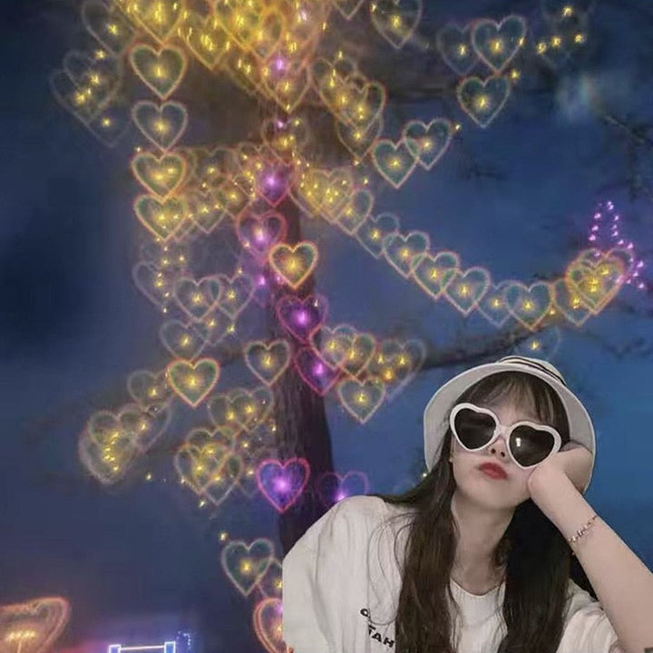 BowLift | Heart Special Light Effect Party Glasses