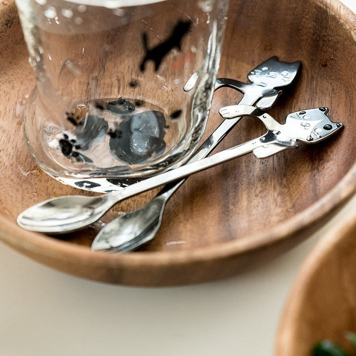 BowLift | Cute Cat Long Handle Tea Spoon