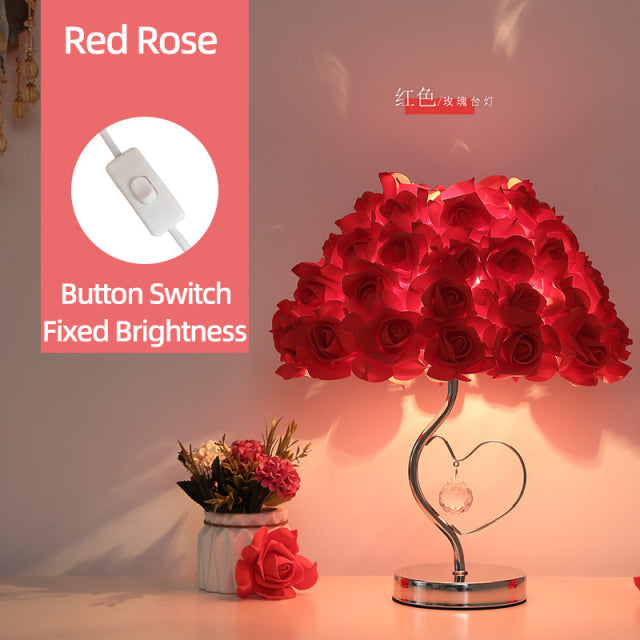 BowLift | Rose Blossom Nightstand Lamp
