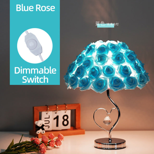 BowLift | Rose Blossom Nightstand Lamp