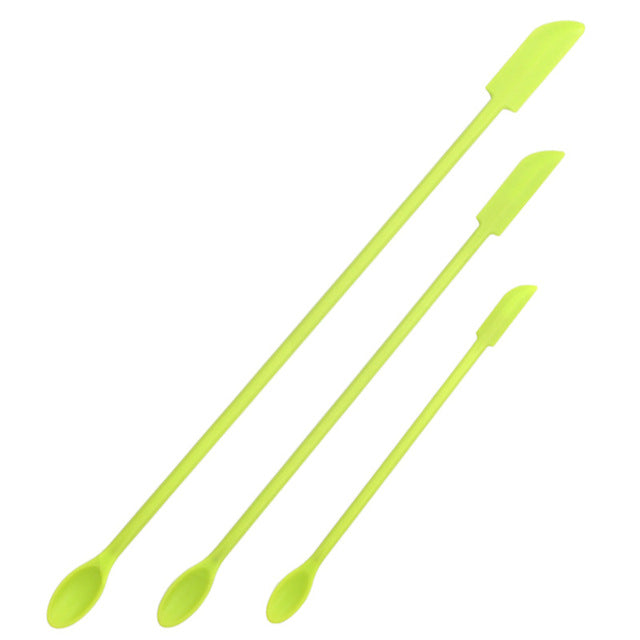 BowLift | Flexible Long Handle Bottle Scraper Spoon Set