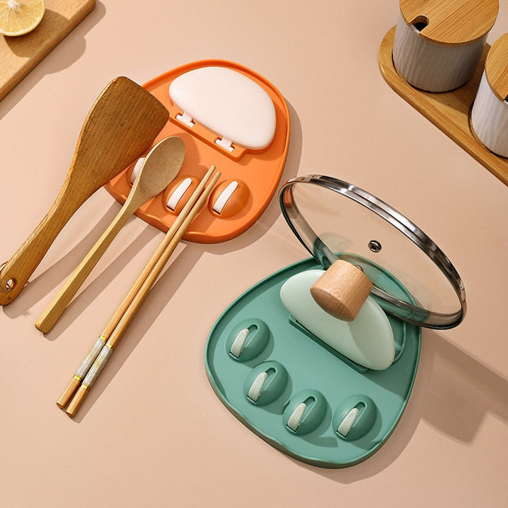 BowLift | Cat Paw Wall-Mounted Pot Lid Holder Rack