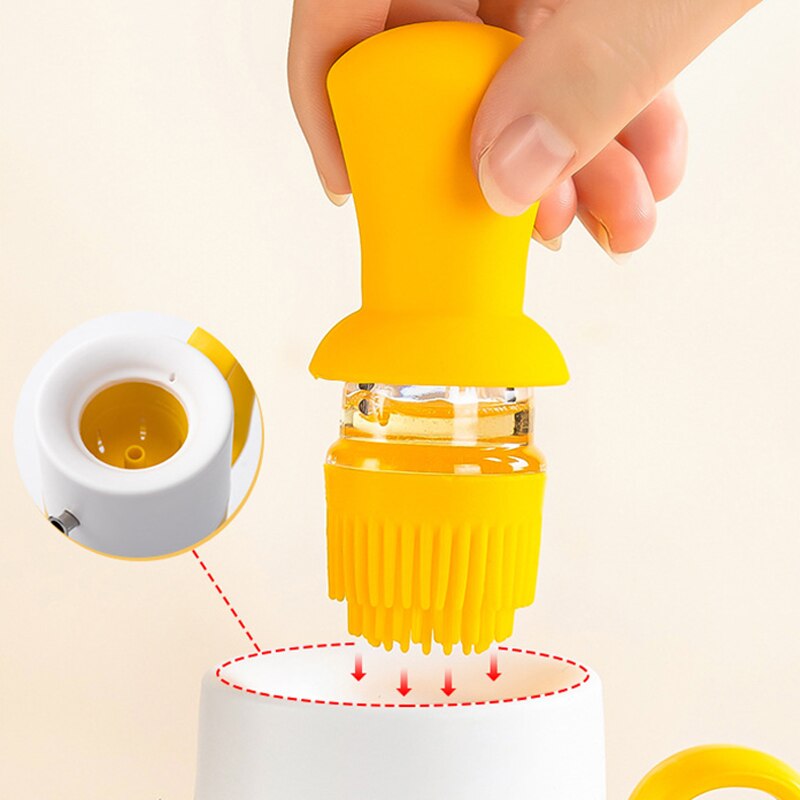 BowLift | 2in1 Easy Oil Dispenser Brush Bottle