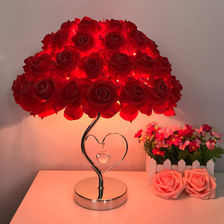 BowLift | Rose Blossom Nightstand Lamp
