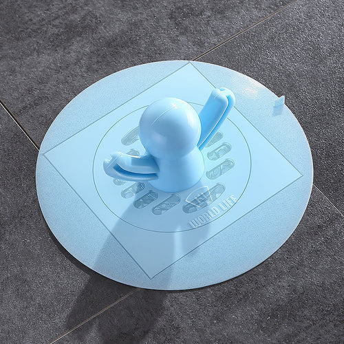 BowLift | Blue Man Simple Silicone Drain Cover