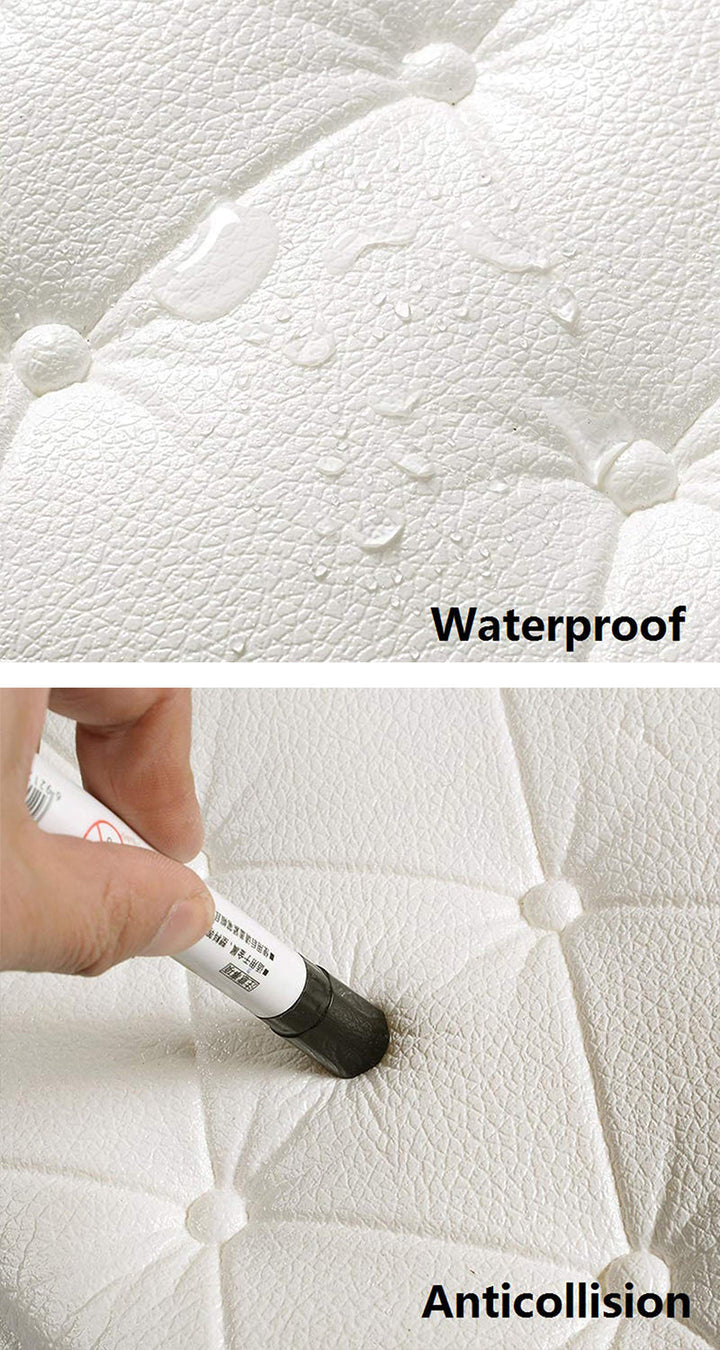 Self-Adhesive Soft Bed Headboard Self-Adhesive PVC