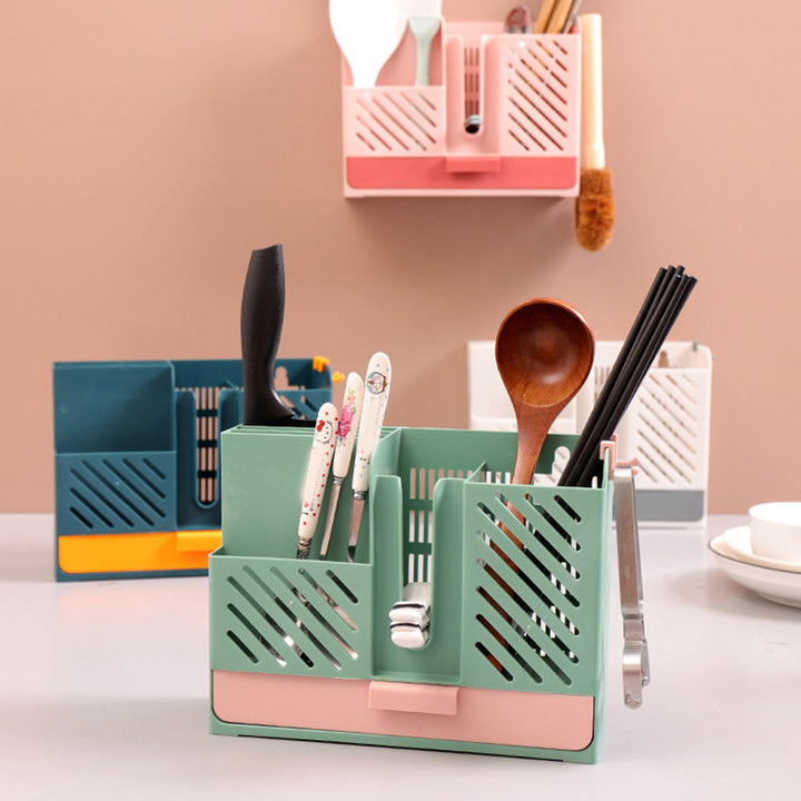 BowLift | Wall-Mounted Kitchen Cutlery Drainer Storage