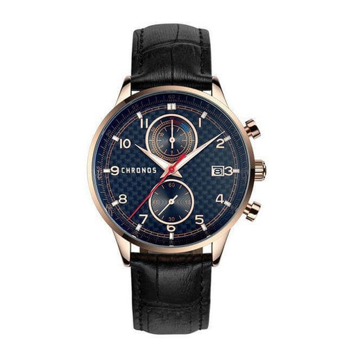 BowLift | Montre Luxury Genuine Leather Strap Watch