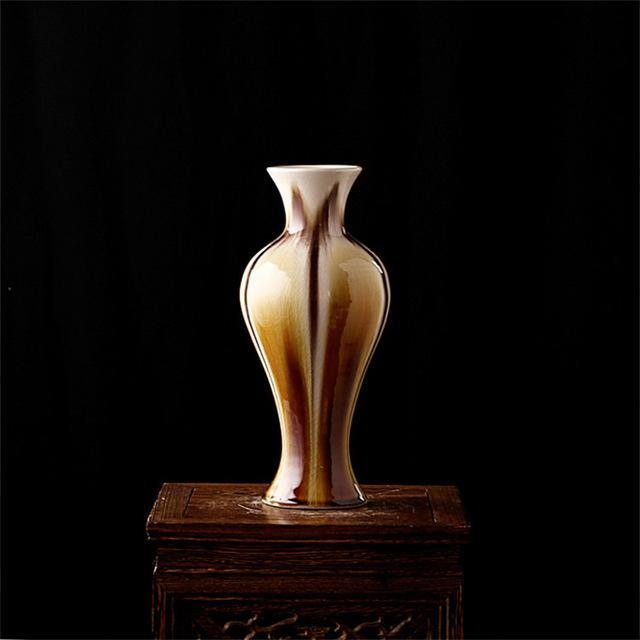 BowLift | Classical Ancient Jingdezhen Ice Crack Ceramic Glaze Vase