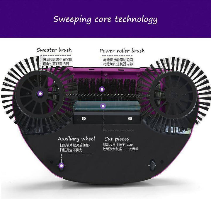 BowLift | Magic Broom Lightweight Spinning Sweeeper