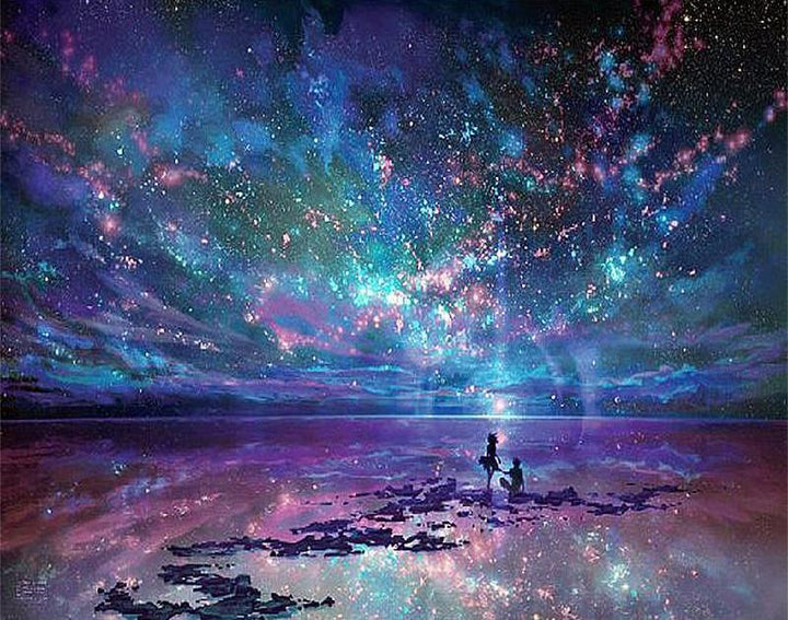 The Perfect Night Sky - GemPaint Kit | Bowlift