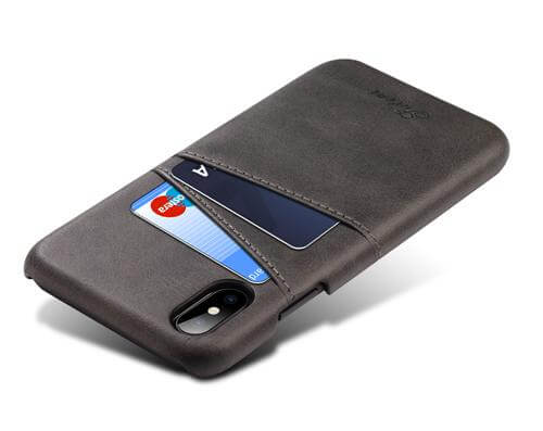 BowLift | Luxury Leather Wallet Case For Iphone X