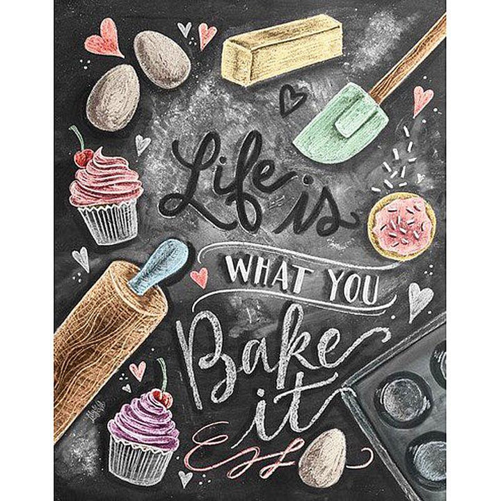 Life is What You Bake It - GemPaint Kit | Bowlift