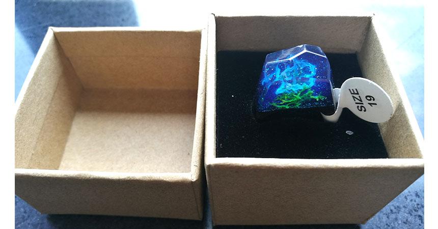 Quanta - Underwater World Resin Ring | Bowlift