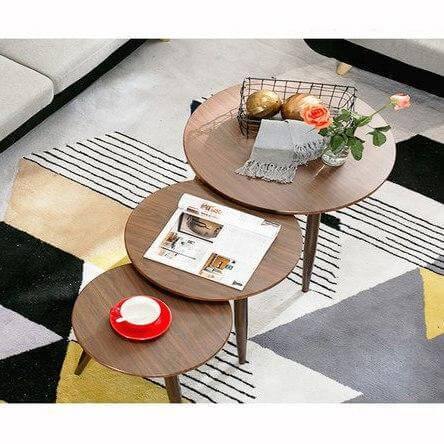 BowLift | Nordic Modern 3pcs Coffee Table