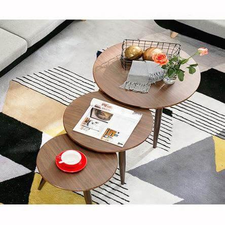 BowLift | Nordic Modern 3pcs Coffee Table