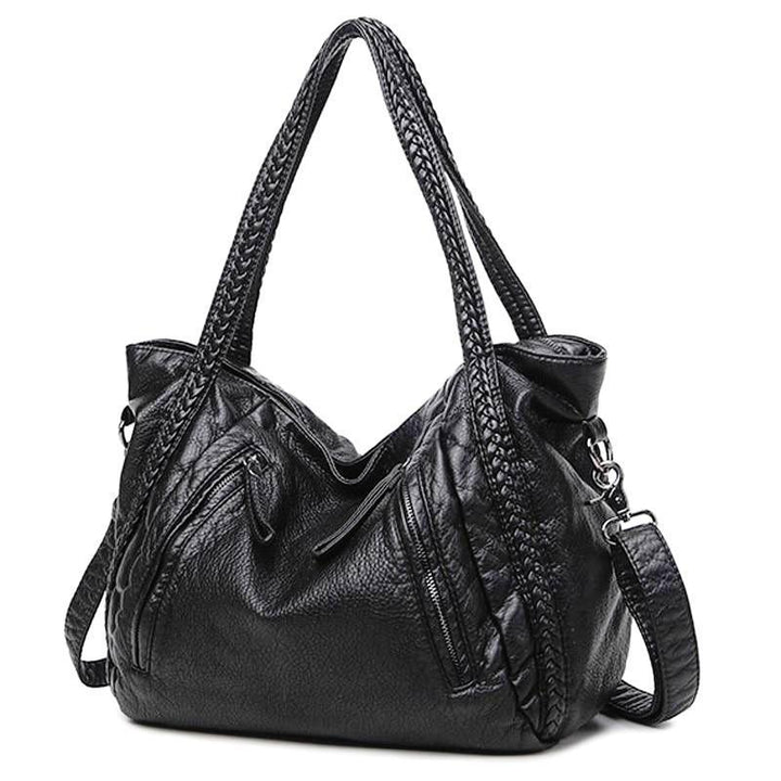 BowLift | Sisjuly 2018 Black Leather Hobo Bags