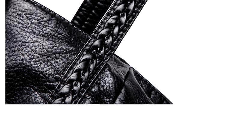 BowLift | Sisjuly 2018 Black Leather Hobo Bags