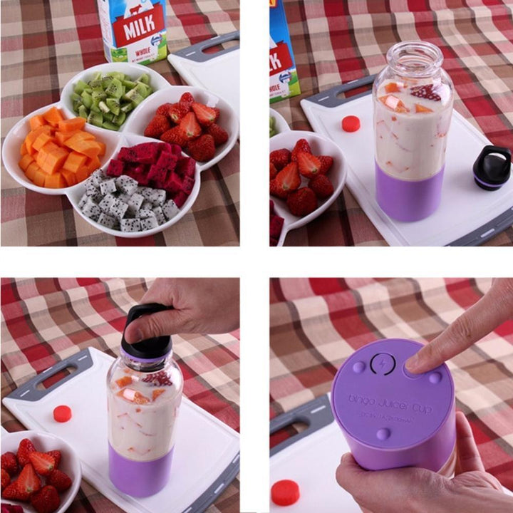 BowLift | Portable Electric Juicer USB Rechargeable Blender Mixer Bottle
