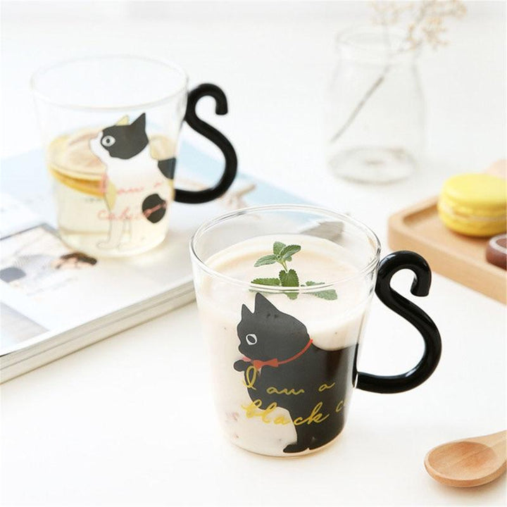 Meow - Glass Cat Mug | Bowlift