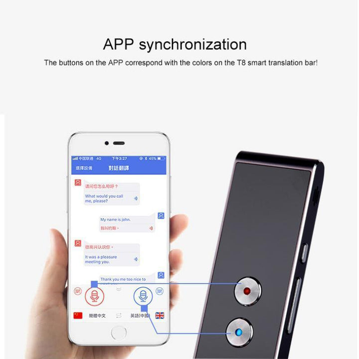 BowLift | Portable Smart Voice Speech Translator -- Real Time 30 Multi-Language Translation