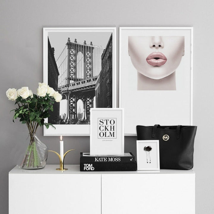Minimalist Fashion - Canvas Wall Art Painting | Bowlift