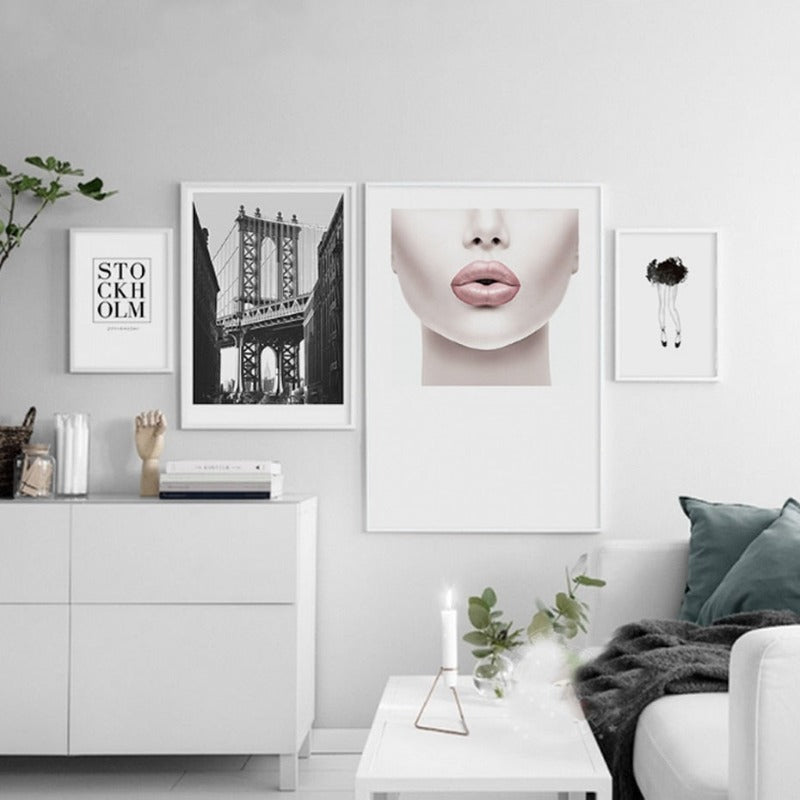 Minimalist Fashion - Canvas Wall Art Painting | Bowlift
