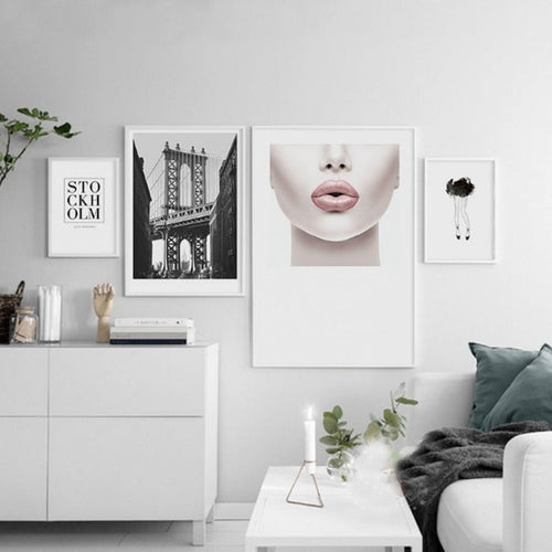 Minimalist Fashion - Canvas Wall Art Painting | Bowlift