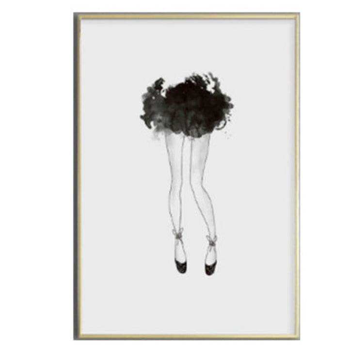 Minimalist Fashion - Canvas Wall Art Painting | Bowlift
