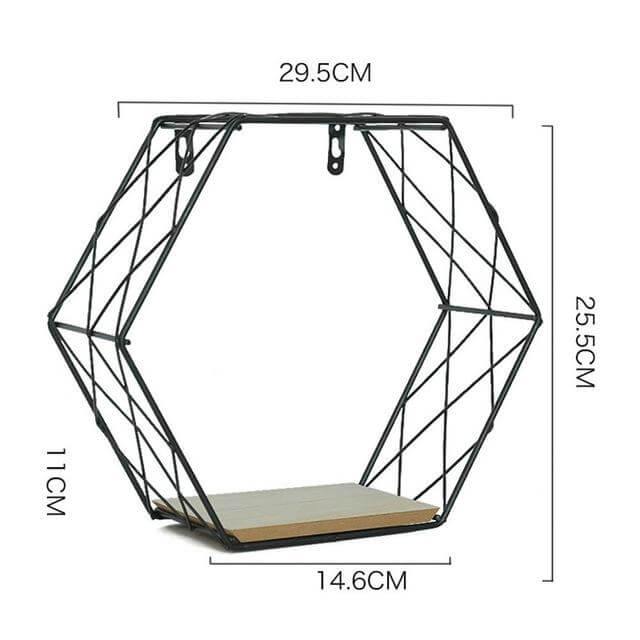 BowLift | Iron Grid Wall Shelf