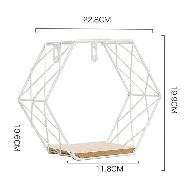 BowLift | Iron Grid Wall Shelf