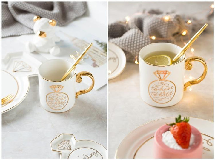 Luxury King & Queen Coffee Mugs | Bowlift