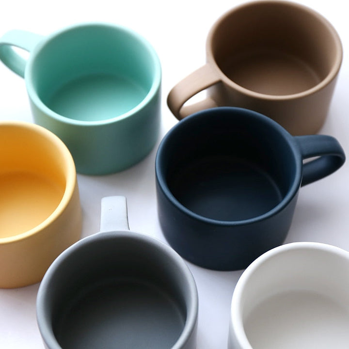BowLift | Nordic Colorful Elegant Matte Coffee Mugs